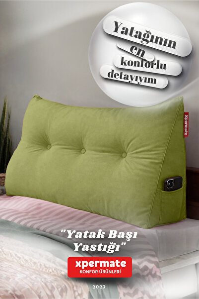 XPERMATE Подушка для ліжка – Подушка для спини та попереку Зелена 120 см