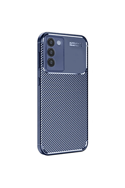 eco port غطاء حماية لهاتف فيفو V30 لايت بتقنية 4G مع تركيز تلقائي وغطاء كربون...