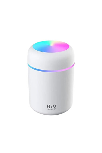 OEM Set Umidificator Portabil USB cu Lumini LED + 6 Uleiuri Esentiale, Difuzo...