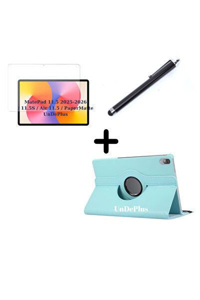 UnDePlus Huawei Matepad 11.5/11.5S /Air 11.5 2025 2026 Case Rotating Tablet C...