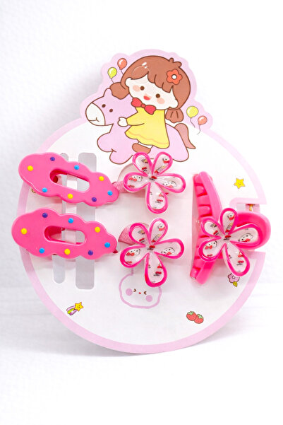 MakeWell مجموعة مشابك للأطفال بتصميم زهرة اللوتس من كورومي ماي ميلودي سينامارول