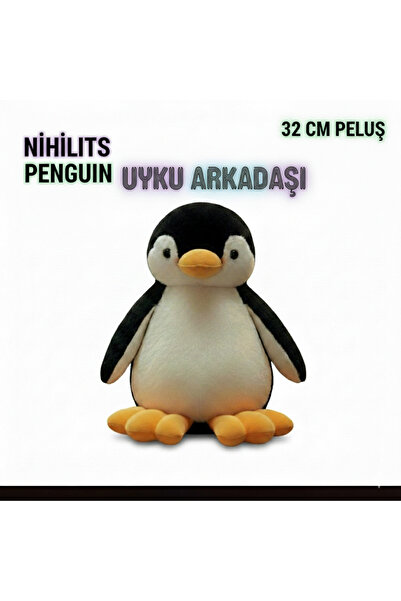 BLACK DİAMOND PLUSH TOY Nihilist Penguen Uyku Arkadaşı 32 cm peluş