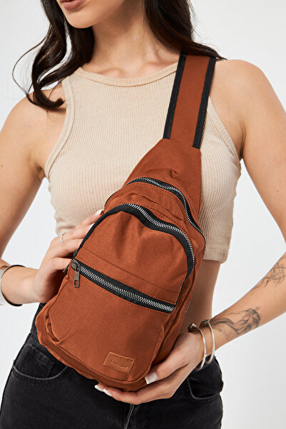 Arselle Çapraz Askılı Omuz ve Bel Çantası 3 Gözlü Renkli