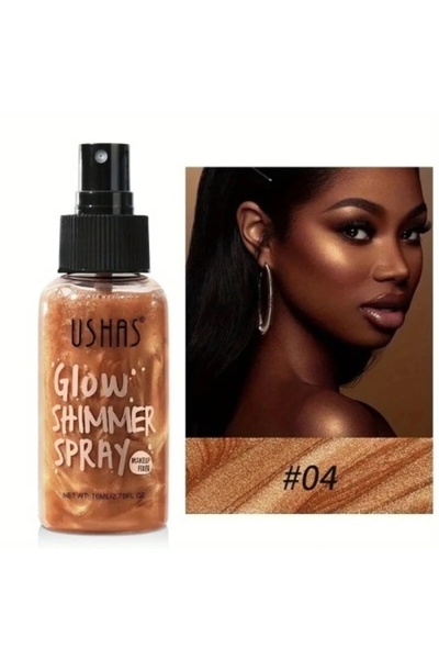 Ushas Glow Shimmer Spray Body Illuminator 04
