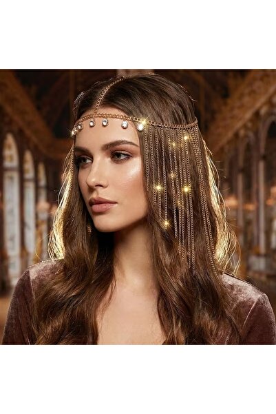 GlassySKY إكسسوارات الشعر الفاخرة لحفلات الزفاف/الخطوبة/العروس/الحناء/عيد الم...