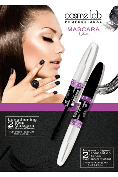 TAILAIMEI Black mascara / Lengthening and volumizing 2-step mascara
