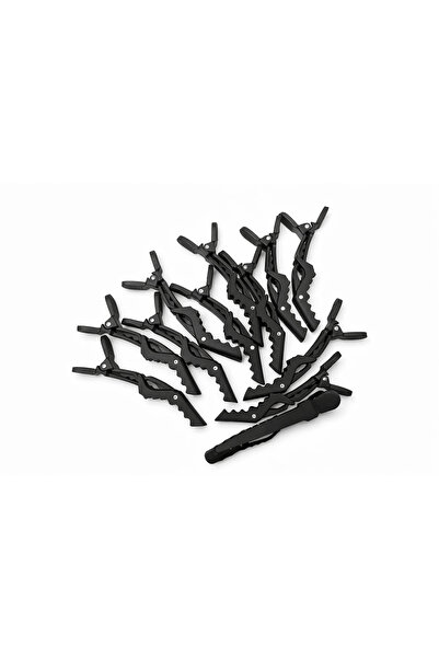 OEM Professional hair sectioning clip set – barber & hairdresser, black