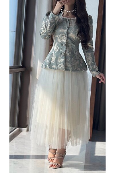 Warazan Royal set with tulle skirt