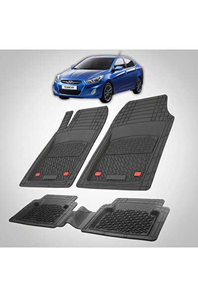 TEAMCAR Πατάκια Αυτοκινήτου Hyundai Accent IV (RB: 20102015) - Πατάκι Δαπέδου...