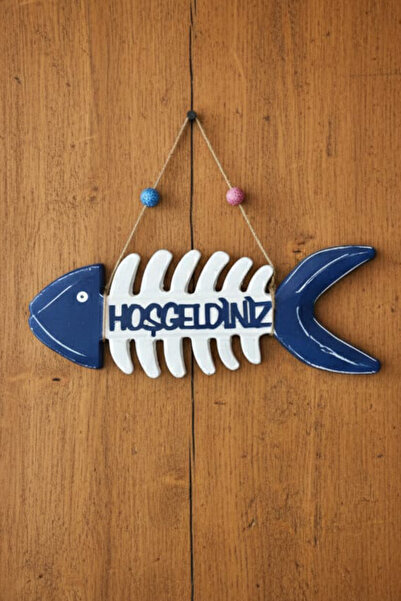 GIFT Özel Tasarım Hoşgeldiniz Yazılı Kapı Süsü