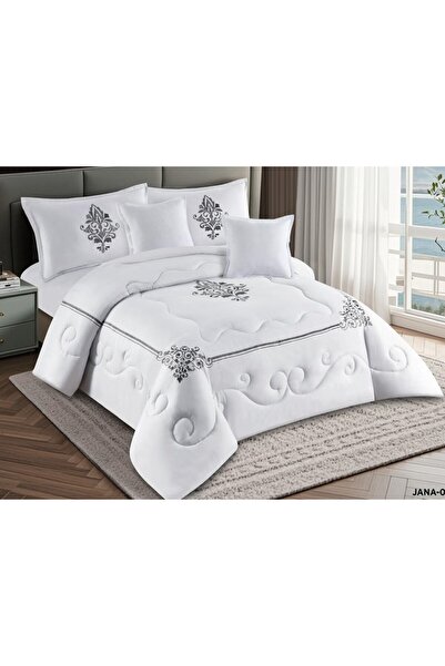 alzawia Embroidered single bedspread jANA, 4 pieces