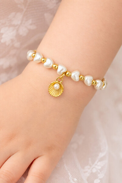 MakeWell Angel Butterfly Clover Seashell Star Design Bracelets with Pearls