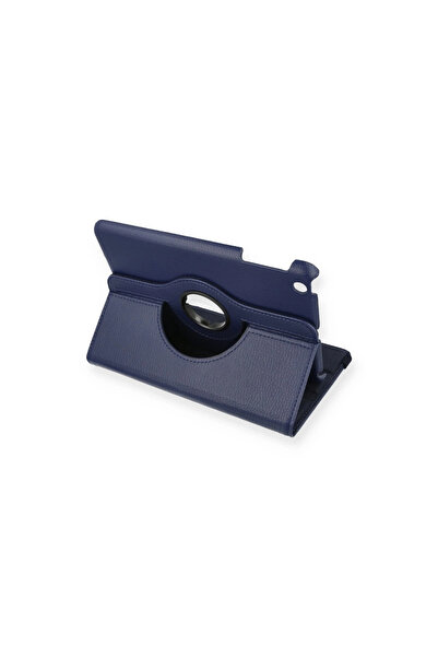 byhodi iPad Mini 1 Case 360 ​​Tablet Leather Case - Navy Blue