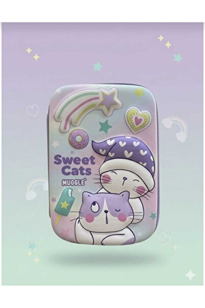 ALPA STORE 3D Eva Kabartmalı Kalem Kutusu Kız Çocuk Figürlü Kalemlik Makyaj Ç...