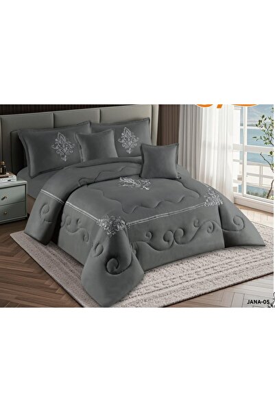 alzawia Embroidered single bedspread jANA, 4 pieces