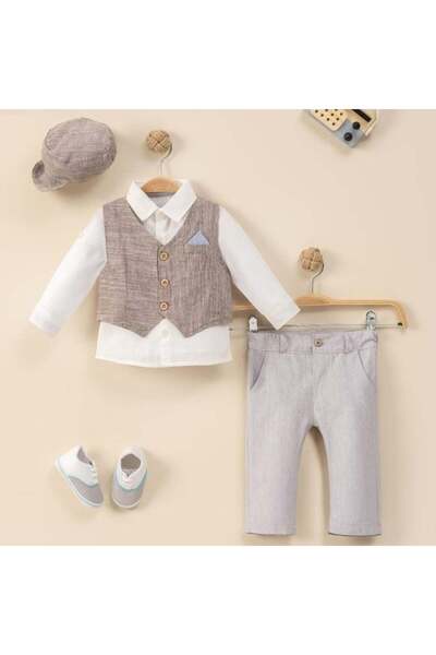 Generic Mini Gentle Boys' Linen Set - 5 Pieces