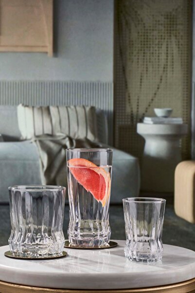 Paşabahçe Set of 6 Gaia Whiskey Glasses 270 Cc