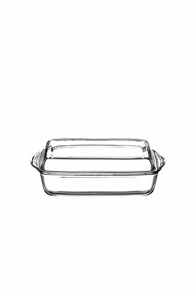 Paşabahçe Kapaklı Dikdörtgen Fırın Kabı 33 x 19 cm