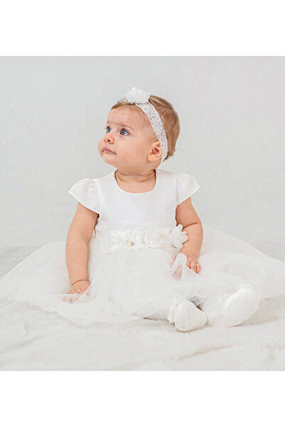 Pugi Baby Baby Girl Stylish Lace Mevlüt / Special Occasion Dress