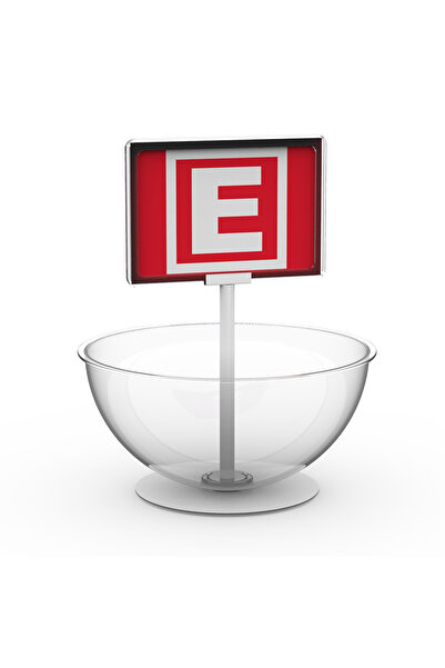 relaxstand Tek Katlı Masaüstü 30cm Fanus Çanak Stand