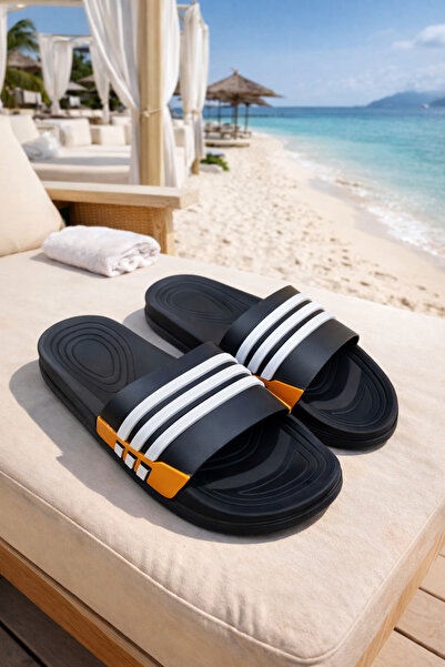 Behtah Kundura Men's Pool Beach Daily Comfortable Non-Slip Sole Wet Floor Sli...