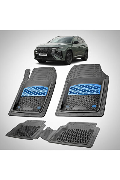 TEAMCAR Covorașe auto din cauciuc compatibile cu Hyundai Tucson III (2020-202...