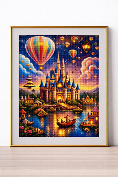 DNZt 5D Diamond Painting 30x40 cm Elmas Mozaik Boncuklu Taşlı Goblen Pano Tab...