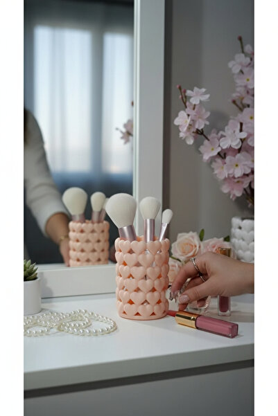 esa gaming Şık Heart cu model Organizator de machiaj – Suport pentru pixuri ș...