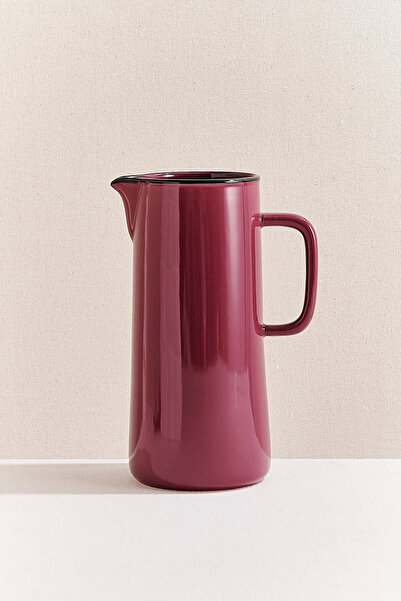 Paşabahçe Electrum Seramik Sürahi Mor