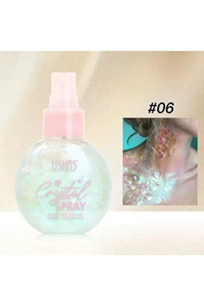 Ushas Crystal Spray #6 Face and Body Illuminator