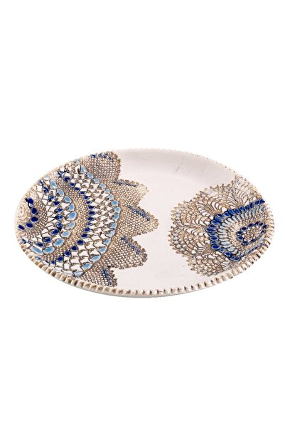 Paşabahçe Desenli Tabak 16 cm