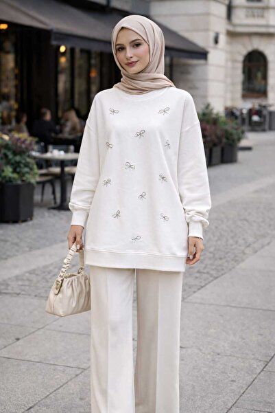 azram inci detaylı tunik