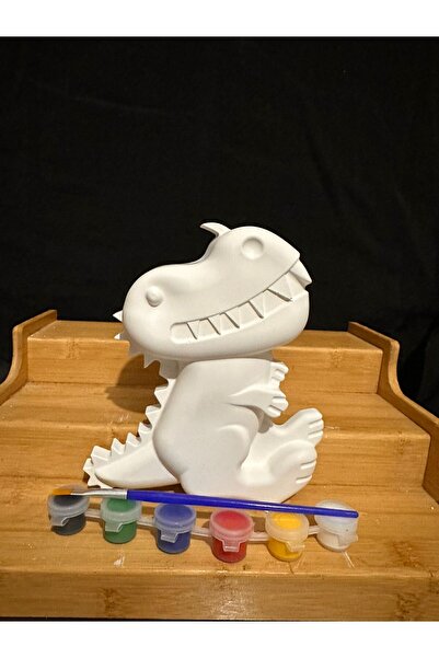 Antik Tasarım Atölye Çocuklar İçin Eğitici Büyük Boy Taş Tozu Dinazor Boyama ...