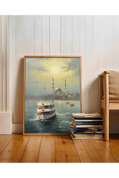 alphobitasarım A Touch of Classic in Modern Spaces – Oil Painting Style Istan...