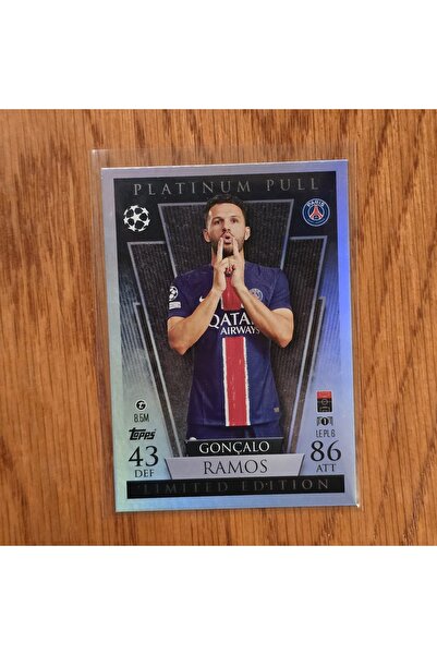 Topps بطاقة لعب جونكالو راموس البلاتينية