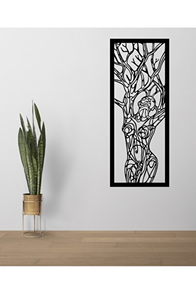 OEM Siluetă feminină abstractă - Tablou decorativ decupat laser