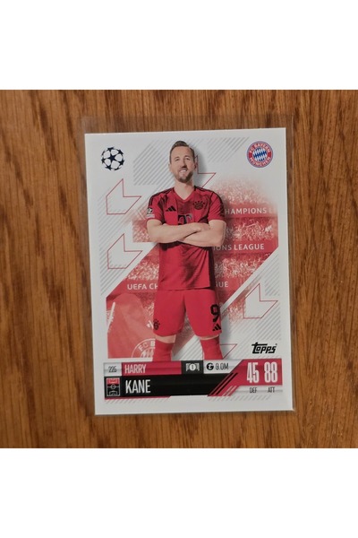 Topps Harry Kane Bayern Munich Playing Card