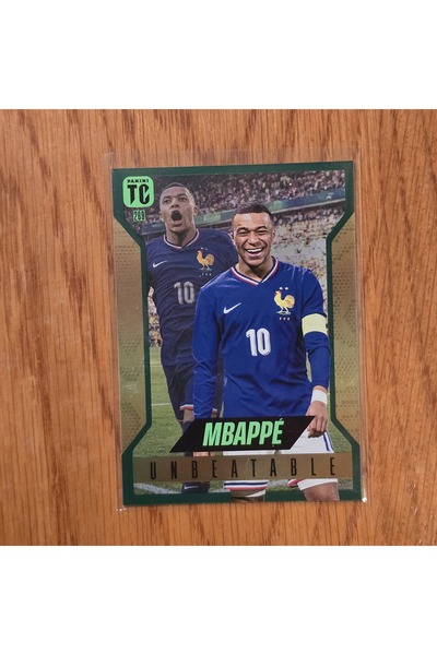 Panini Kylian Mbappe Top Class Greenline Oyun Kartı