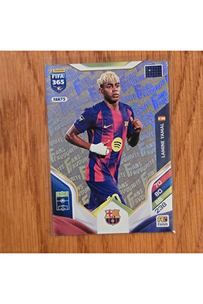 Panini 2026 Lamine Yamal Fans Favourite Silver FAN75 Oyun Kartı