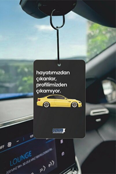 PROMOSYONİK Hayatımızdan Çıkanlar Profilimizden Çıkamıyor Tasarımlı Oto Kokusu