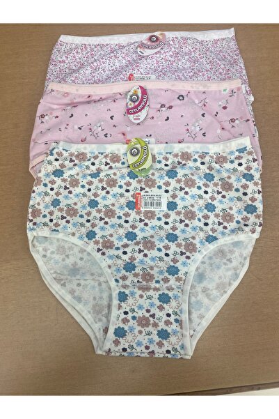 Ceylanoğlu karılık empşrme külot 6 adet