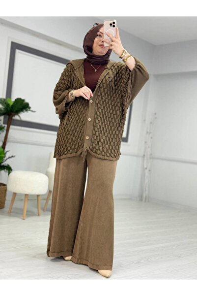 Butik Kardelen Cotton Knitted Cardigan