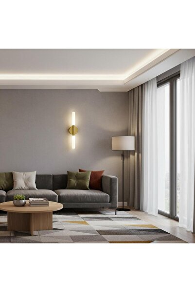 Elizim Home Lighting Linea ledli gold aplik
