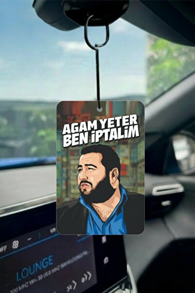PROMOSYONİK Agam Yeter Ben İptalim Tasarımlı Oto Kokusu