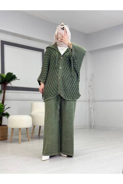 Butik Kardelen Cotton Knitted Cardigan