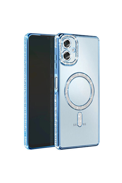 eco port حافظة سامسونج جالاكسي A06 جوك سيملي ماجنيتيك سيف - أزرق