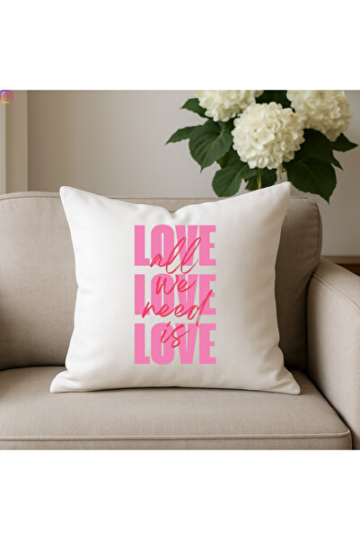 HANOVA CREATİVE 14 February Special Printed Kirlent Pillowcase Gift Pillowcas...