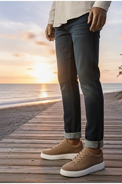 rocassi ΑΝΔΡΙΚΑ ΓΝΗΣΙΑ ΠΑΠΟΥΤΣΙΑ DE Δερμάτινο FAMOUS SAND