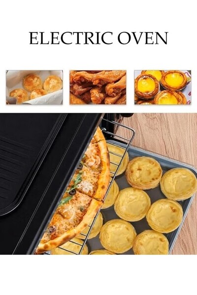 TYBJ 3 In 1 Breakfast Machine With Multifunction Oven 9 L 1050 W Black