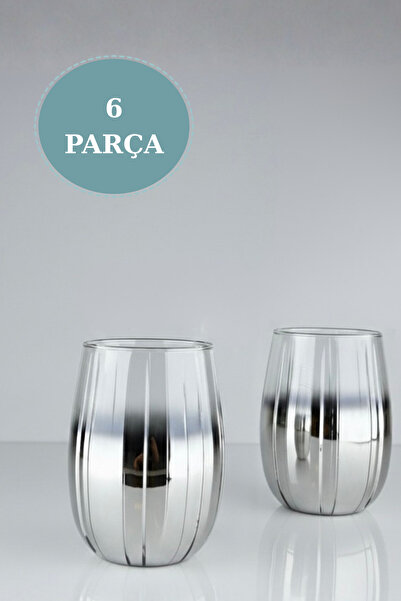 rova tr Botanica Serisi 6 Kişilik Özel Tasarım Cam Bardak Seti - Su Bardağı -...